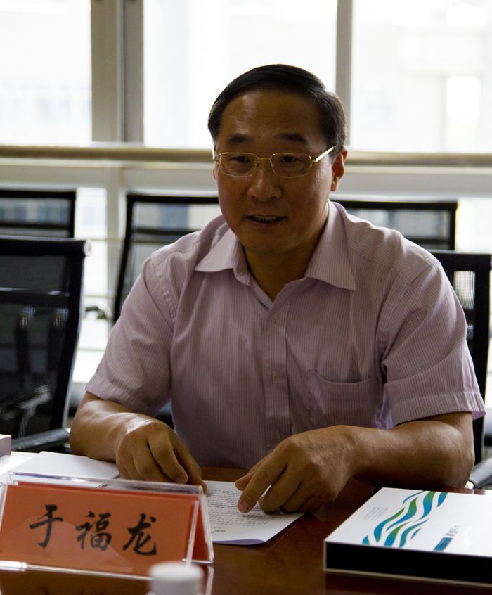 外交部外管司大使于福龙一行来通调研